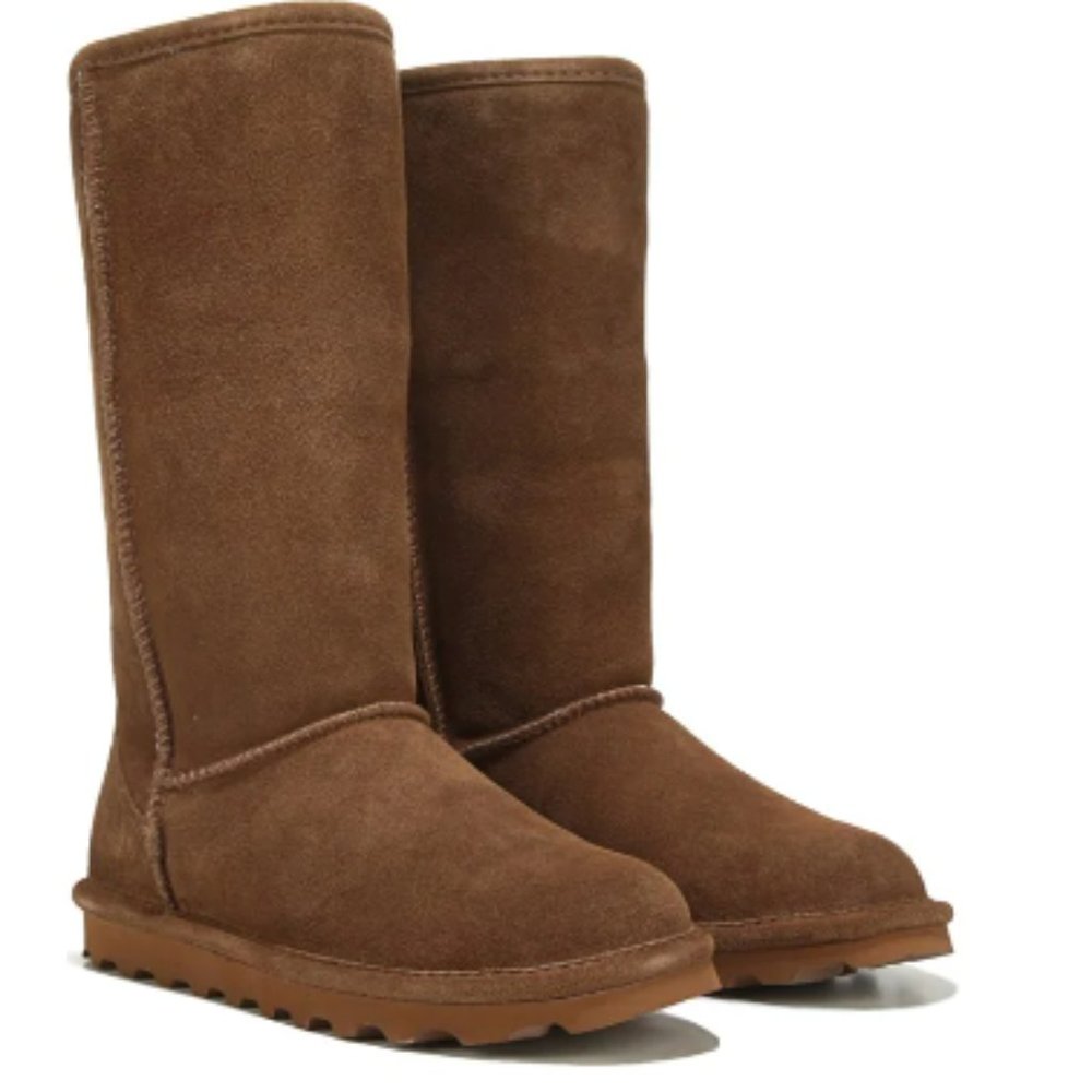 FIRM BEARPAW Women's Elle Tall Hickory Boot Size 8